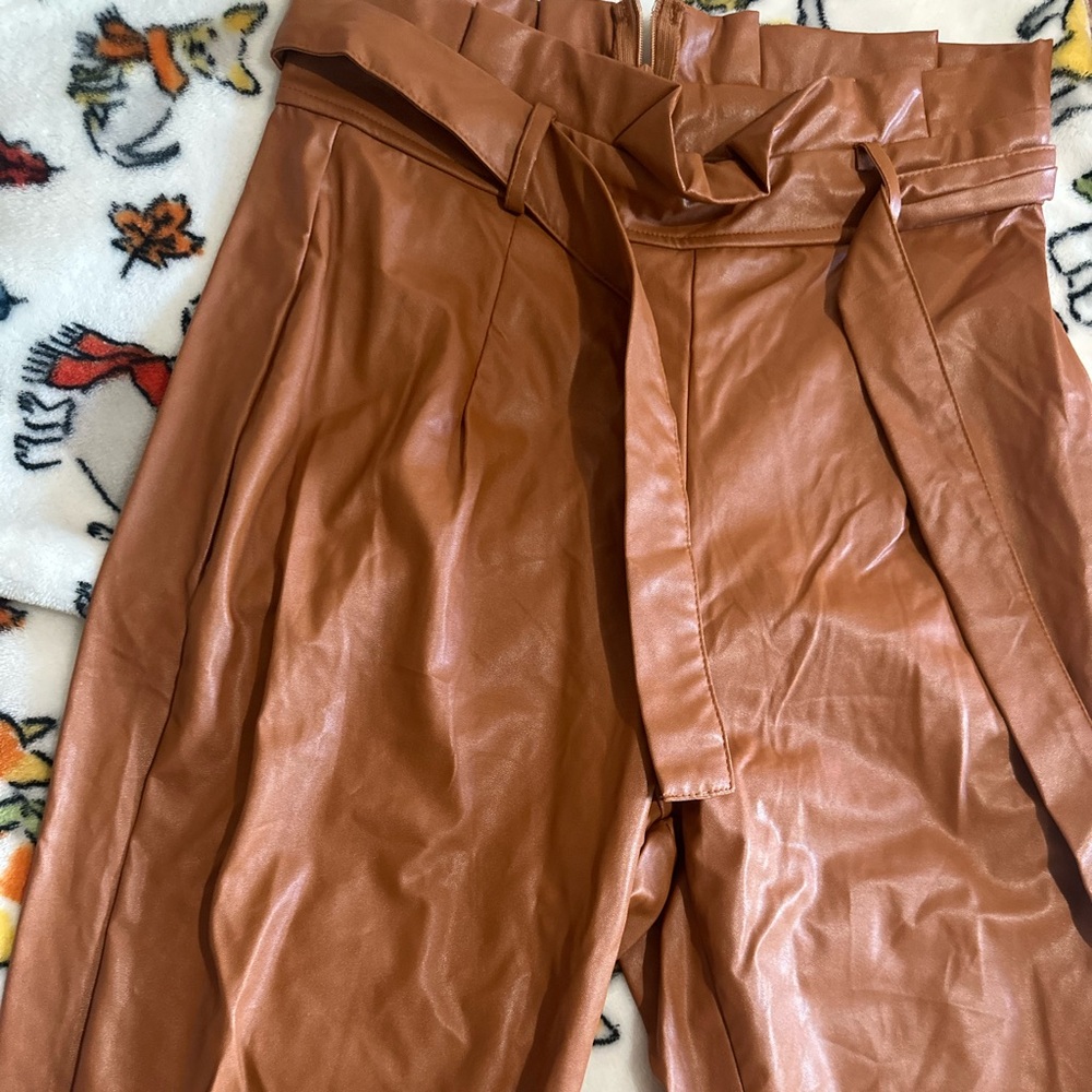 Leather pants